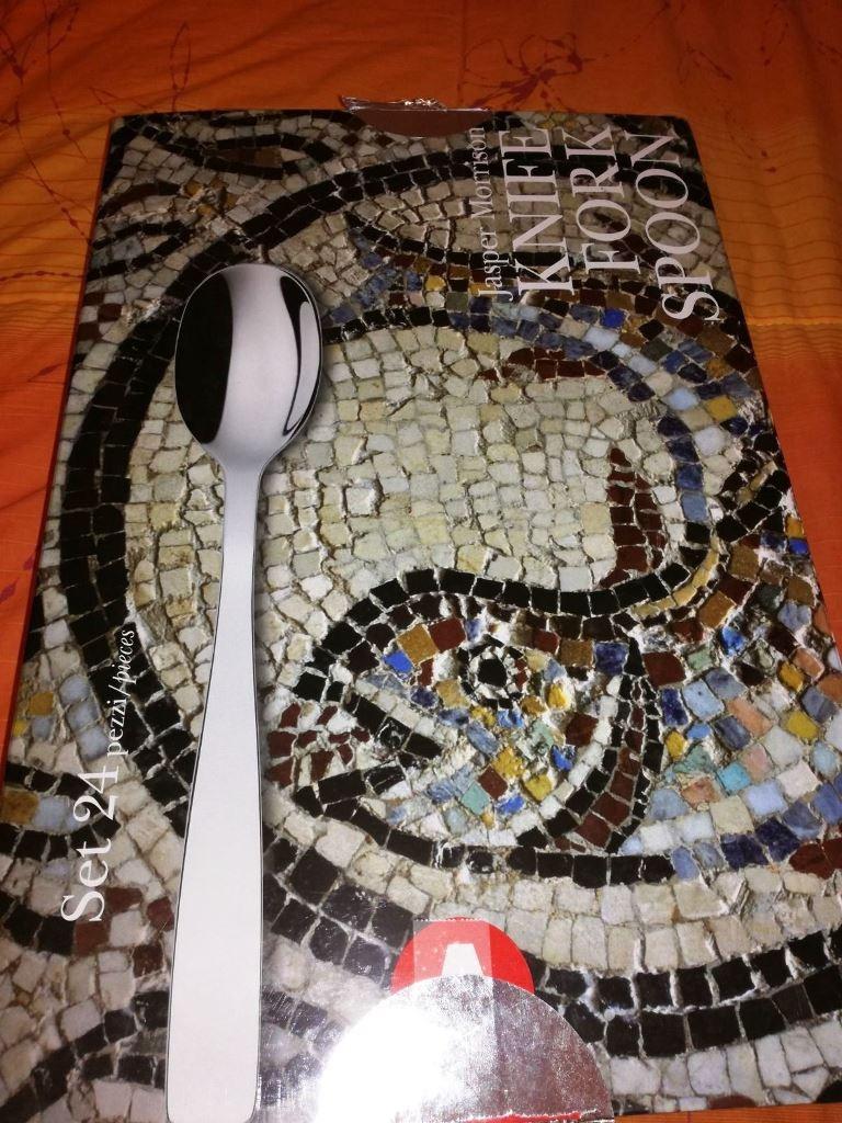 Alessi KnifeForkSpoon AJM22S24M Servizio Posate 24 Pezzi Acciaio 18/10