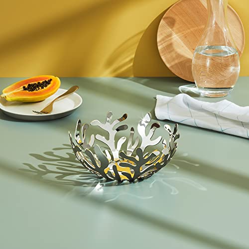 Alessi Mediterraneo ESI01/21 fruttiera 21 cm acciaio lucido
