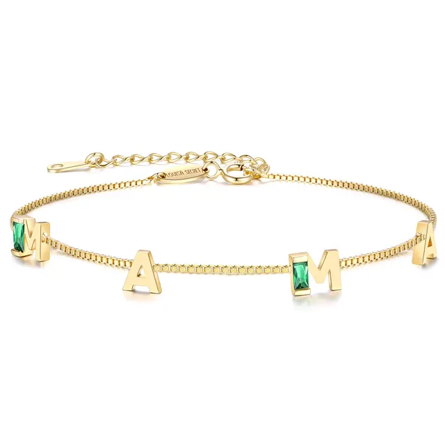 Louisa Secret Maman bracciale argento 925 verde