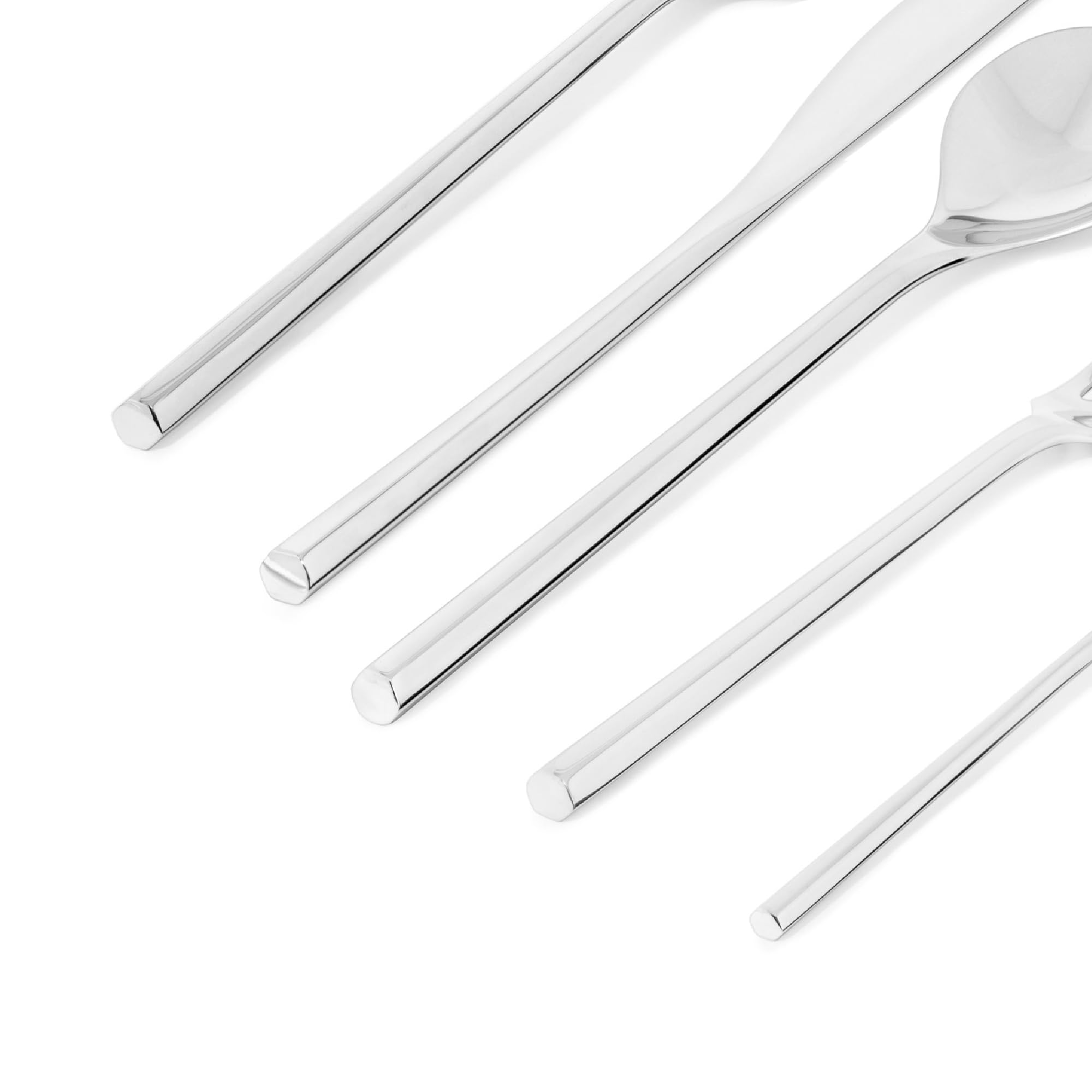 Alessi TI04S5 servizio posate 5 pezzi acciaio