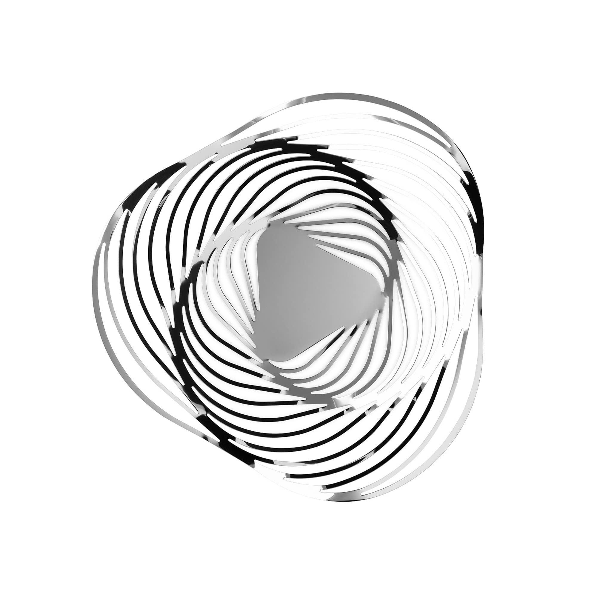 Alessi Trinity ACO02 cestino acciaio 26 cm concentrico