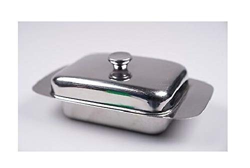Alessi 137 burriera acciaio 18/10 lucido 19 cm