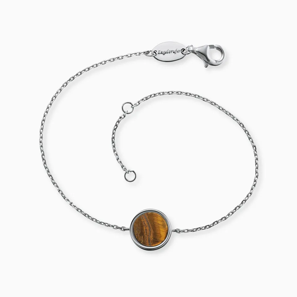 Engelsrufer Powerful Stone bracciale argento occhio di tigre