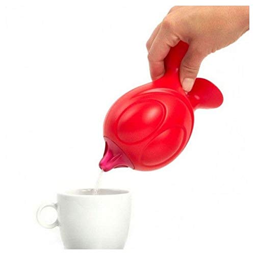 Alessi Gino Zucchino AGV02 zuccheriera rossa 20 cl resina