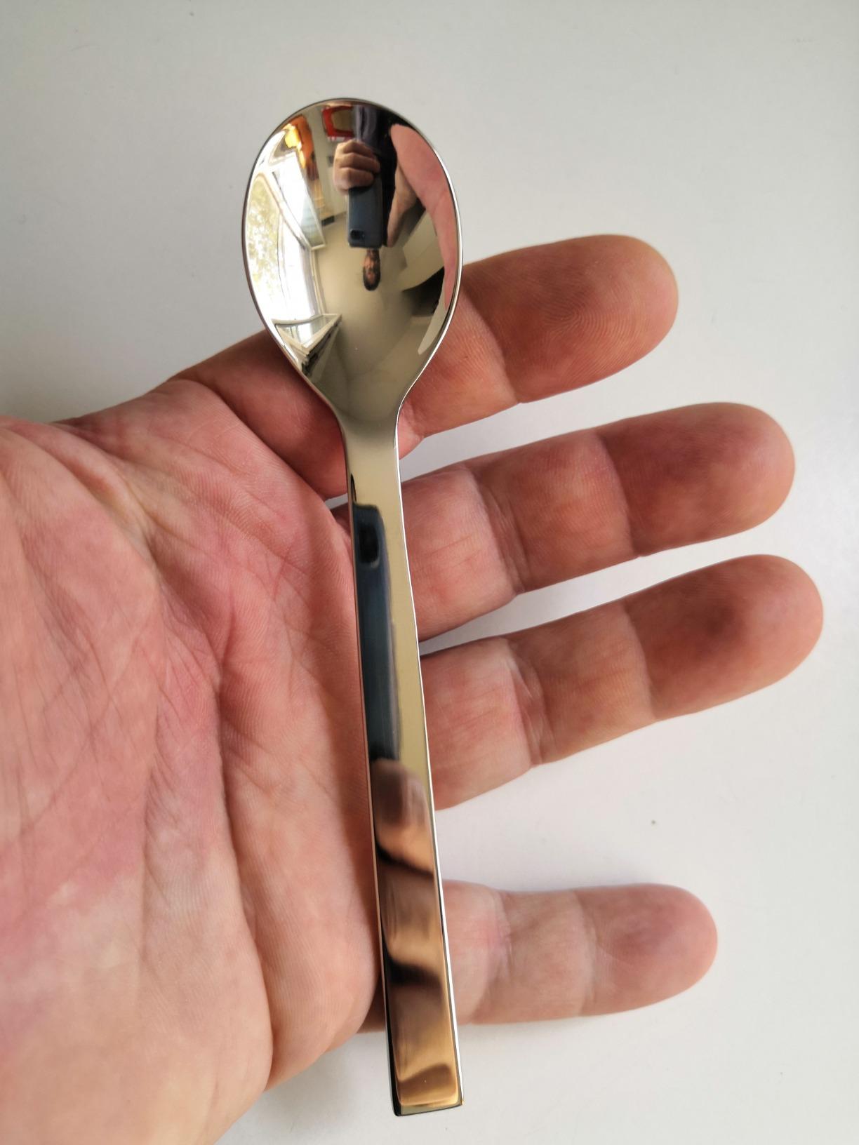 Alessi Santiago DC05/7 cucchiaino da tè acciaio set 6 13 cm