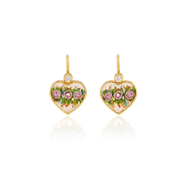 Le Sibille Light Orecchini oro 18 ct diamanti 0,15 ct