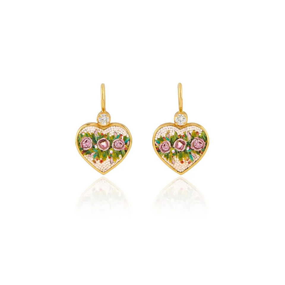 Le Sibille Light Orecchini oro 18 ct diamanti 0,15 ct