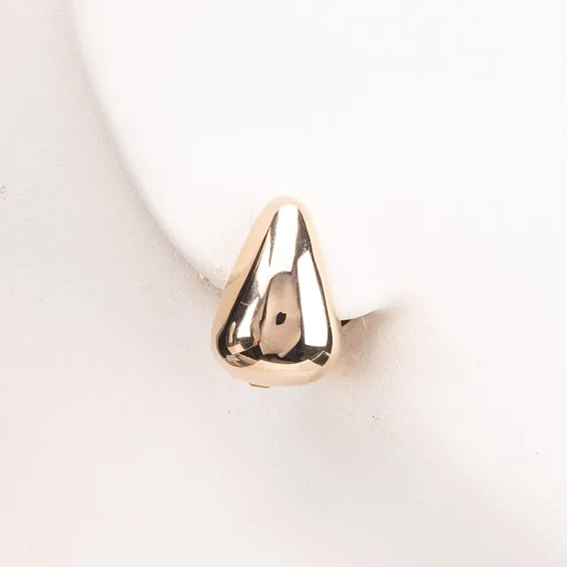Chic Ad Hoc Orecchini a clip oro forma triangolo