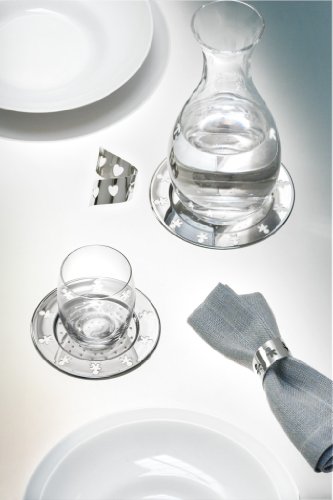 Alessi Girotondo AKK80/15 sottobottiglia acciaio set 2 pezzi