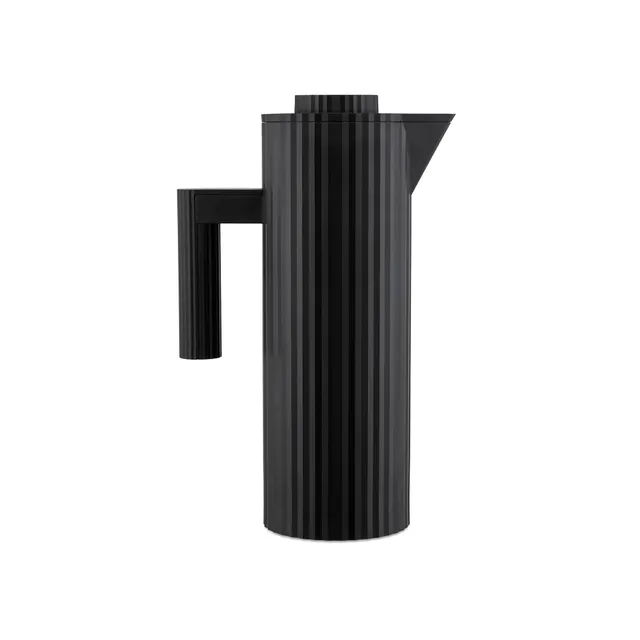 Alessi Plissé MDL12 B Caraffa Termoisolante Nera 100 cl