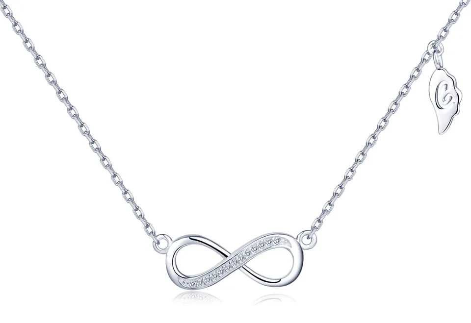 INFINIONLY Fashion Necklaces collana infinito argento sterling 925