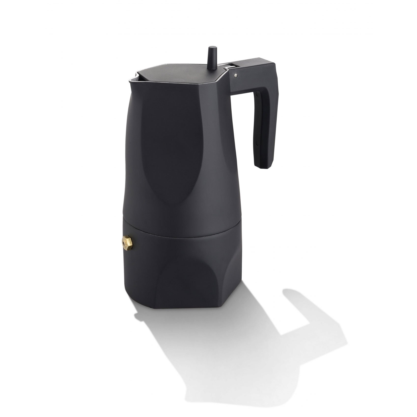 Alessi Ossidiana MT18/3 B caffettiera nera 3 tazze