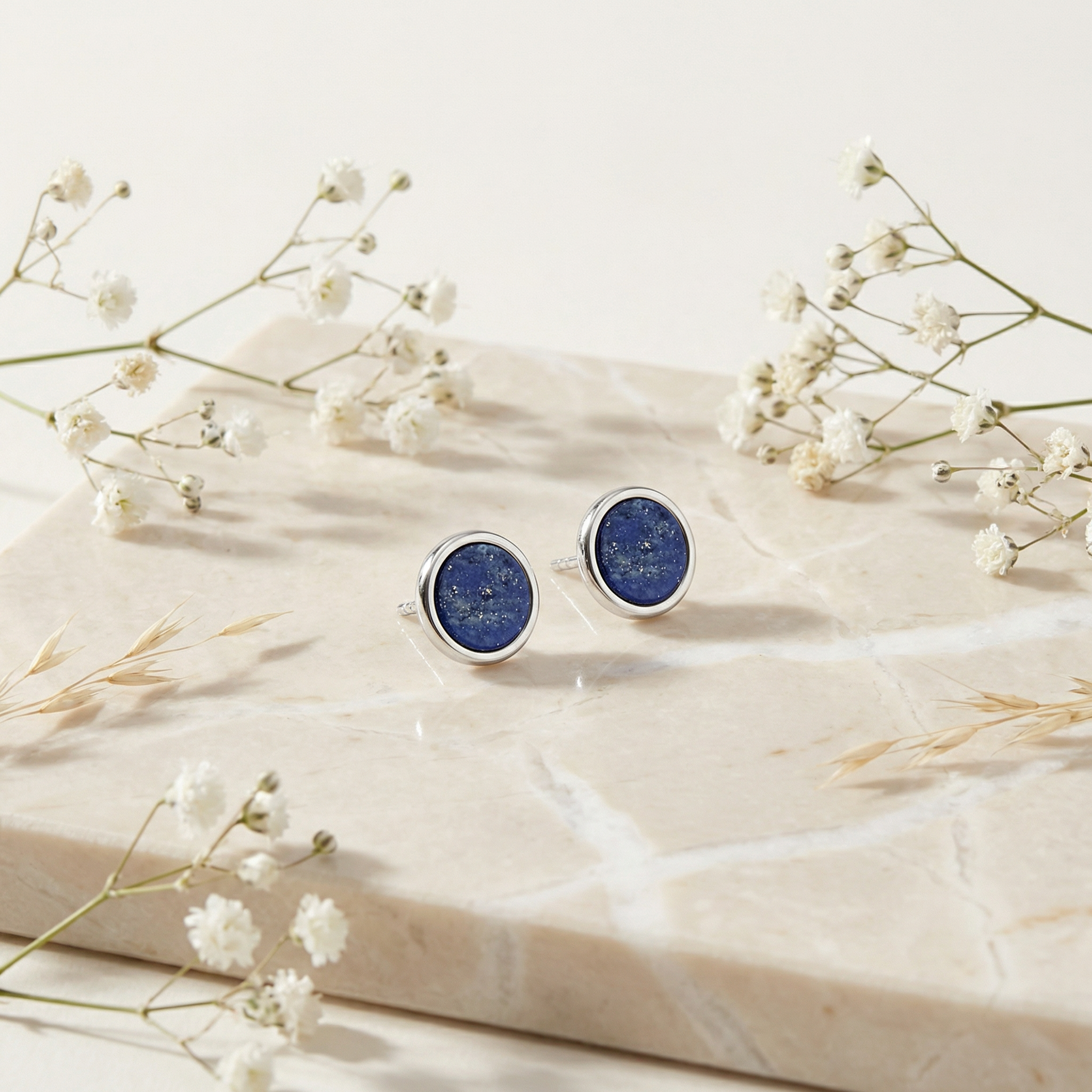Engelsrufer Powerful Stone orecchini argento lapislazzuli