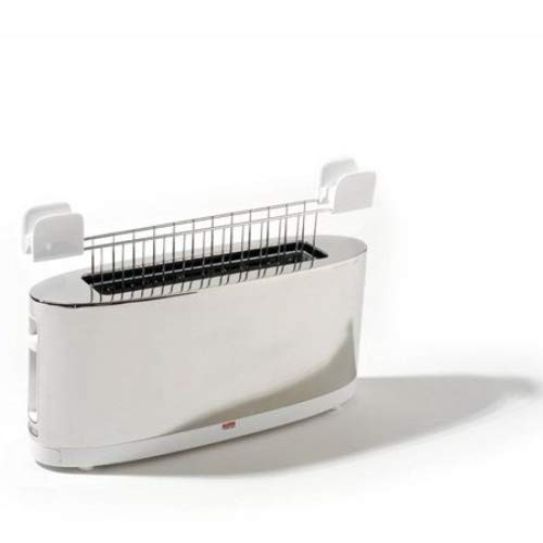 Alessi SG68RACK W pinza tostapane acciaio bianco