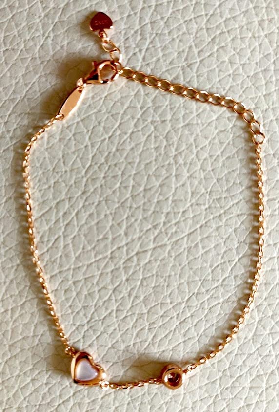 LOUISA SECRET Bracelets bracciale argento oro rosa cuore