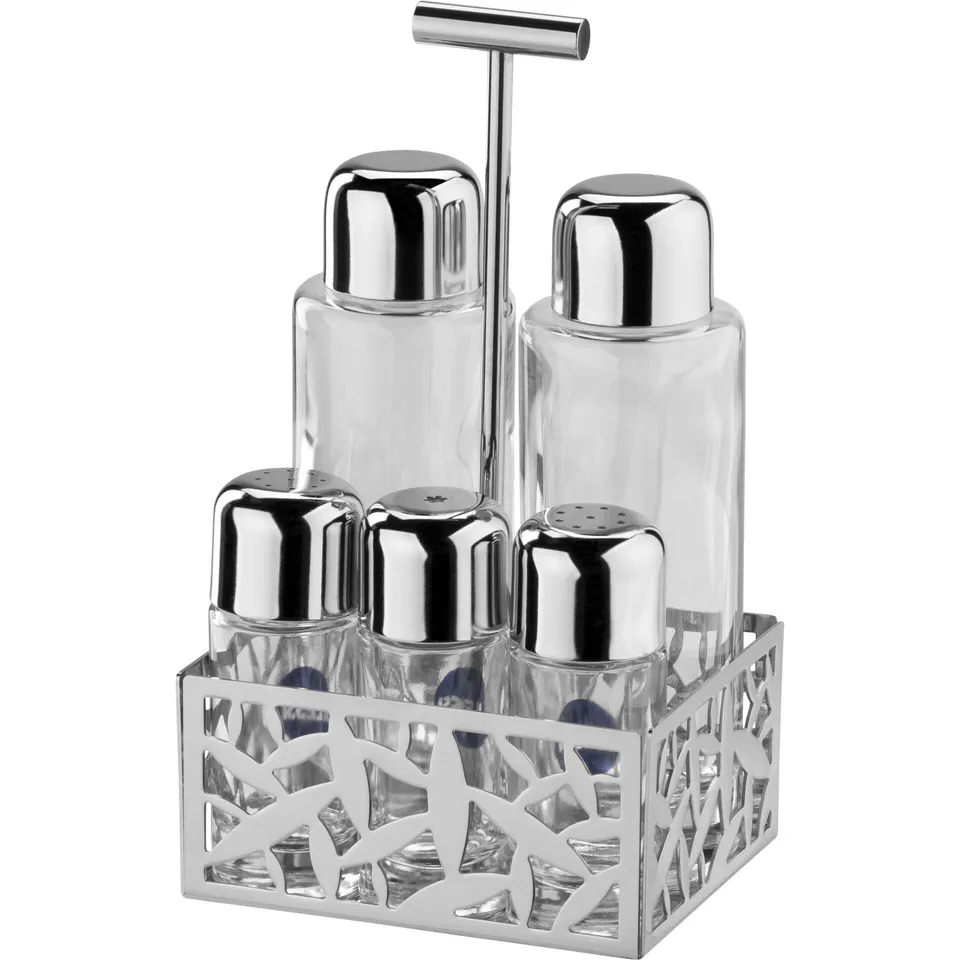 Alessi Cactus! MSA16 Servizio Condimenti Acciaio Olio Aceto