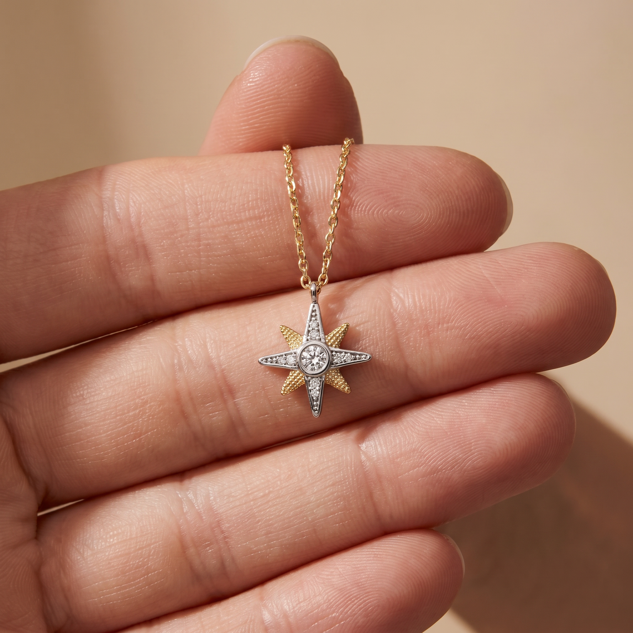 Engelsrufer Collana Stella Argento 925 Zirconia 44 cm