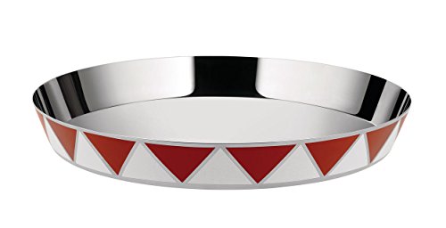 Alessi Circus MW56 vassoio rotondo acciaio multicolore