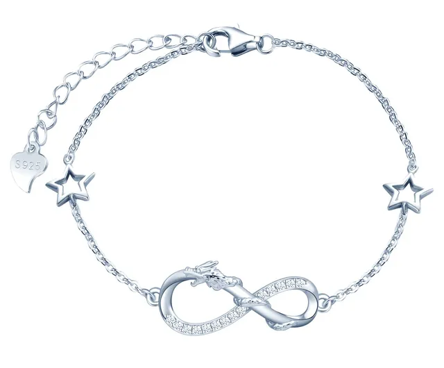INFINIONLY Fashion Bracelets C-Stella bracciale argento 925 zirconi