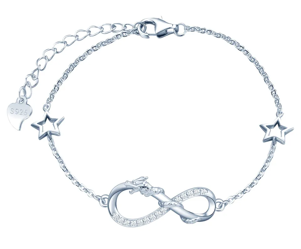 INFINIONLY Fashion Bracelets C-Stella bracciale argento 925 zirconi
