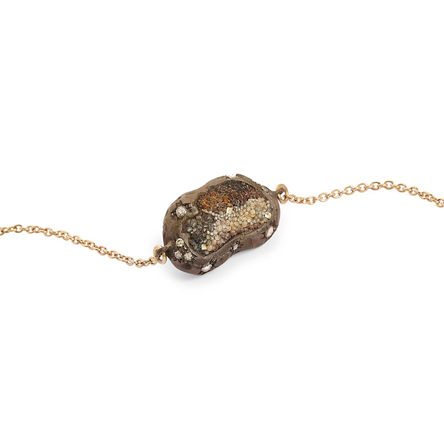 Le Sibille Bracciali Meteorite bracciale oro rosa diamanti