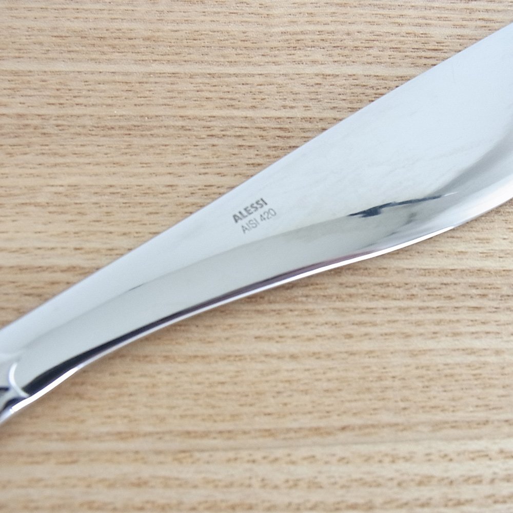 Alessi Colombina Fish coltello da pesce acciaio lucido