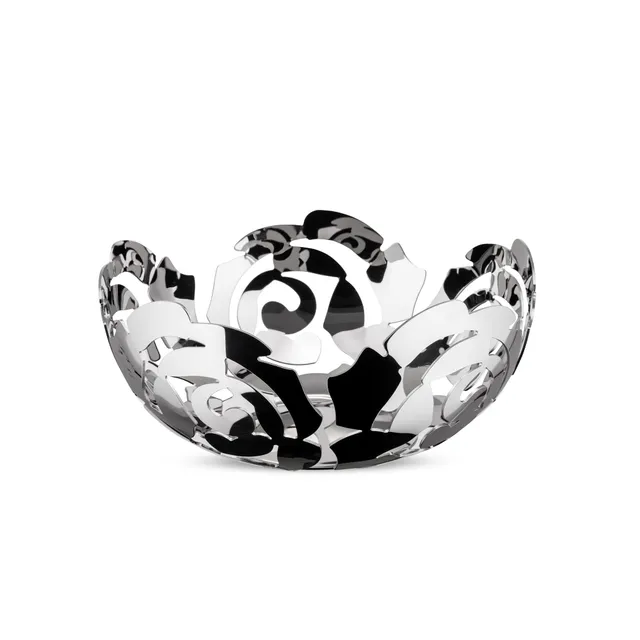 ALESSI Tavola La Rosa ESI15/21 fruttiera acciaio 21 cm