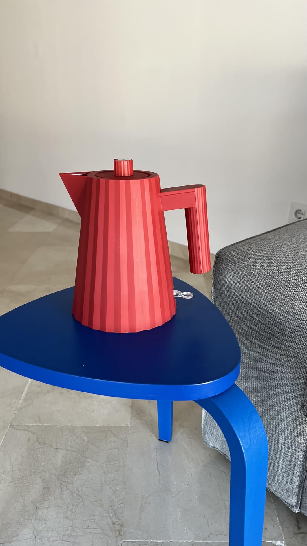 Alessi Plissé MDL06/1 GR Bollitore Elettrico Verde 1 L 2400W