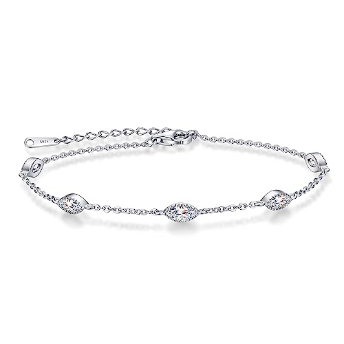 Louisa Secret Birthstone bracciale argento 925 occhio