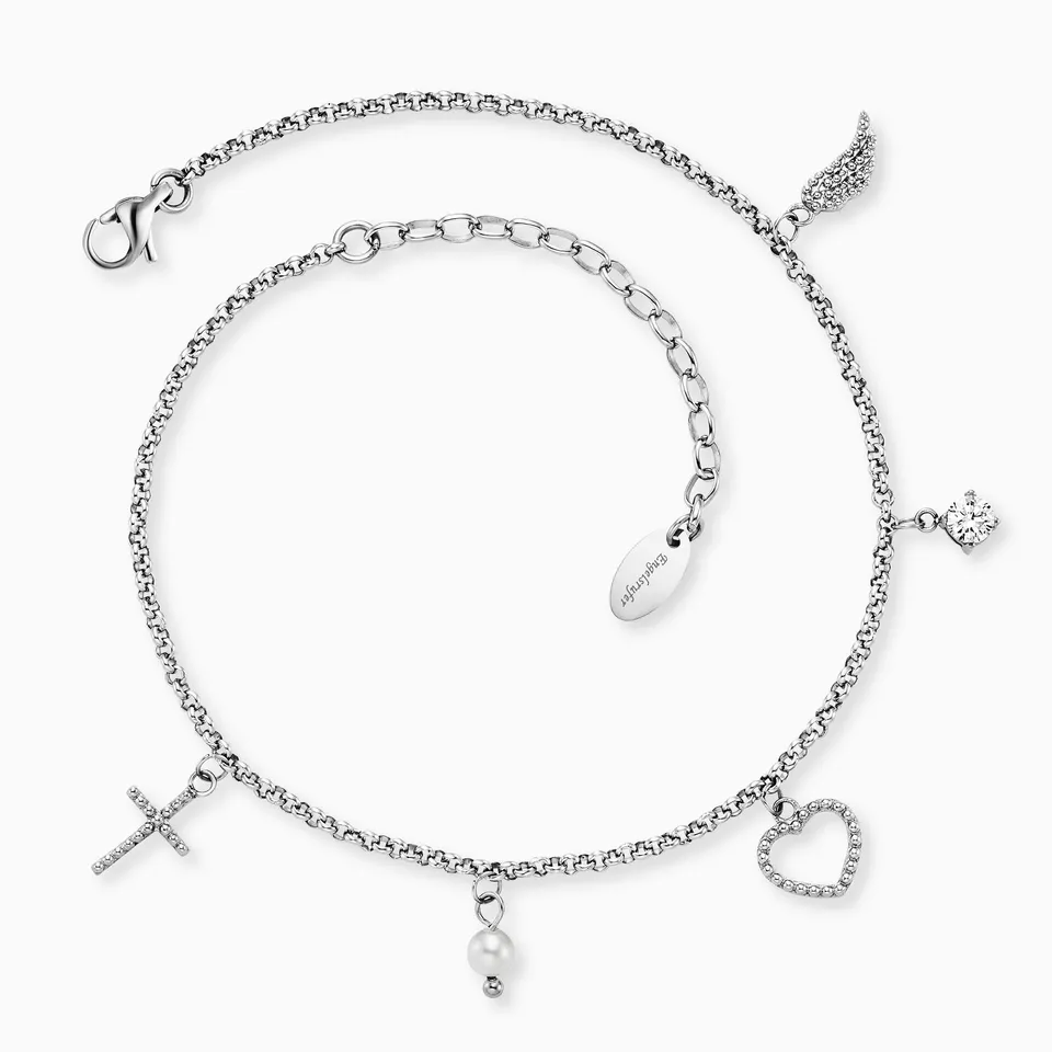 Engelsrufer Glaube Liebe Hoffnung cavigliera perla zirconia