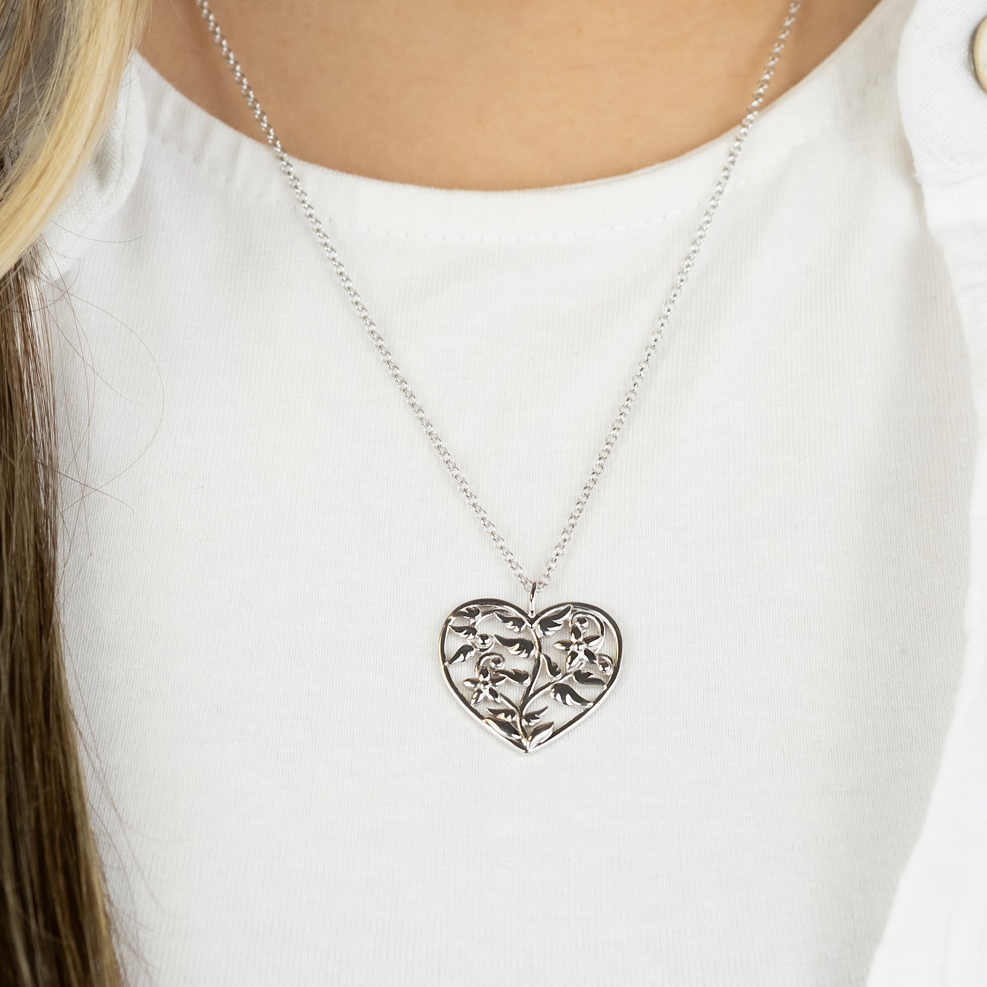 Engelsrufer Flügelbaum Collana Argento Albero della Vita 925