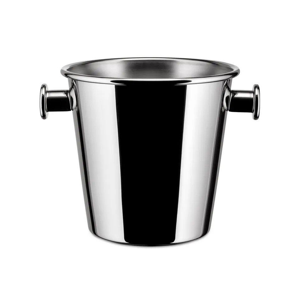 Alessi 5051 Secchiello Ghiaccio Acciaio con Manici 1,5 L