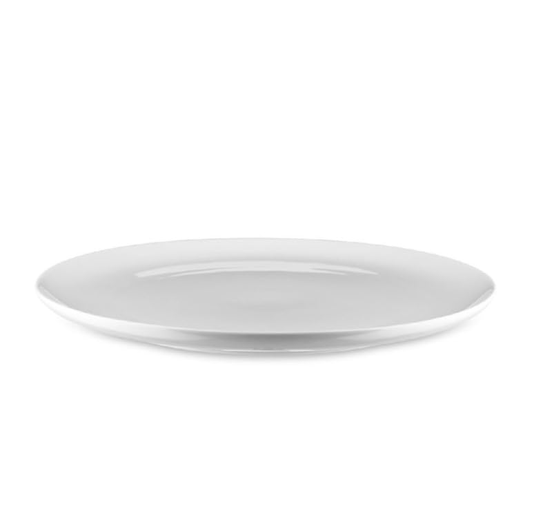 Alessi Itsumo NF07/1 piatto piano porcellana bianca 27 cm
