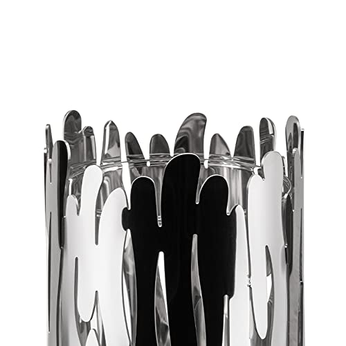 Alessi Barkvase BM05 vaso fiori acciaio lucido