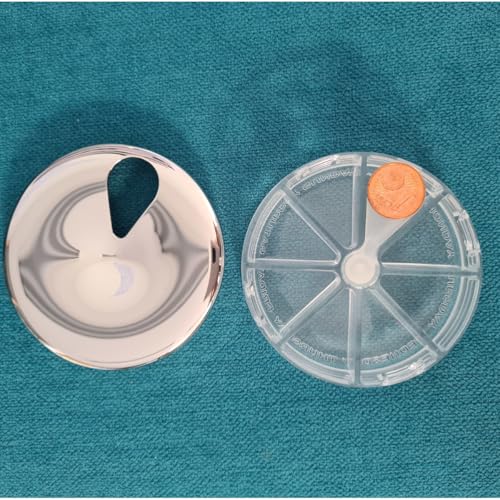 Alessi YoYo BM08 portapillole acciaio inox argento
