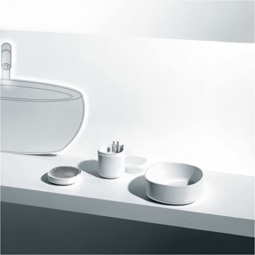 Alessi Birillo PL03 W portaspazzolino bianco PMMA