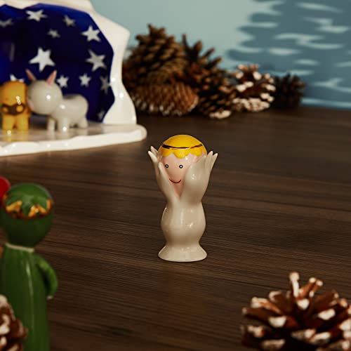 Alessi Angelo Miracolo AGJ01 3 statuina porcellana presepe
