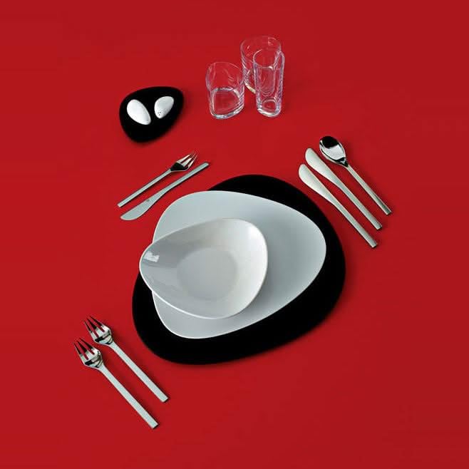 Alessi Colombina FM06/2 forchetta tavola acciaio set 6