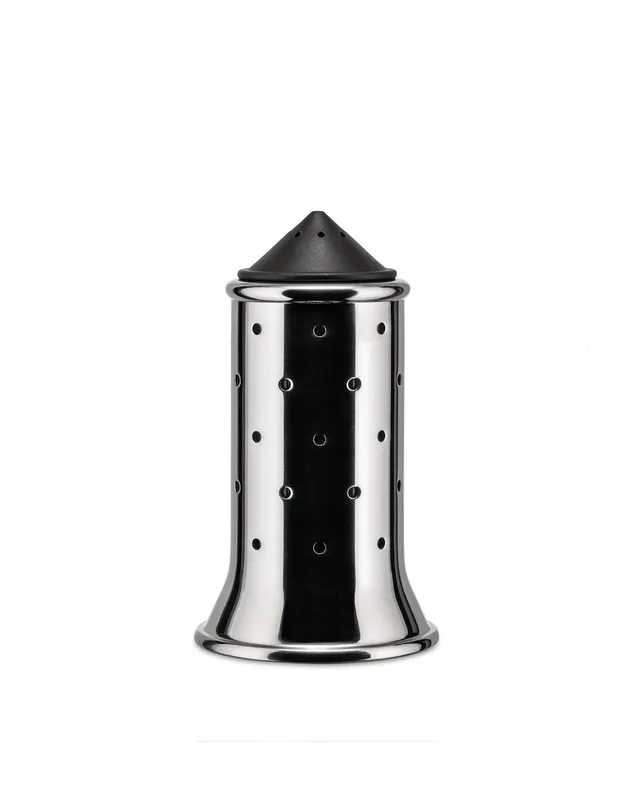 Alessi MGSAL B spargisale acciaio nero 6,3 cm