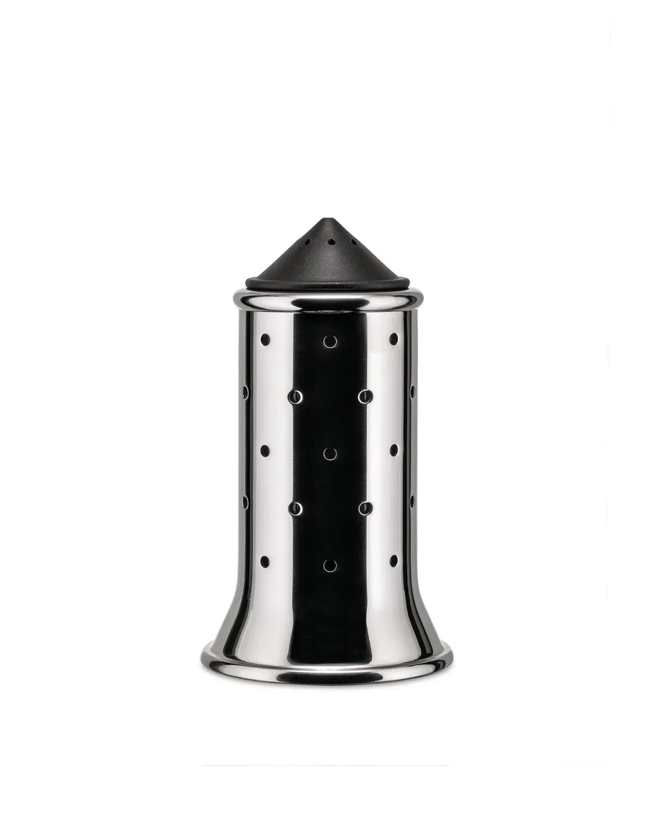 Alessi MGSAL B spargisale acciaio nero 6,3 cm
