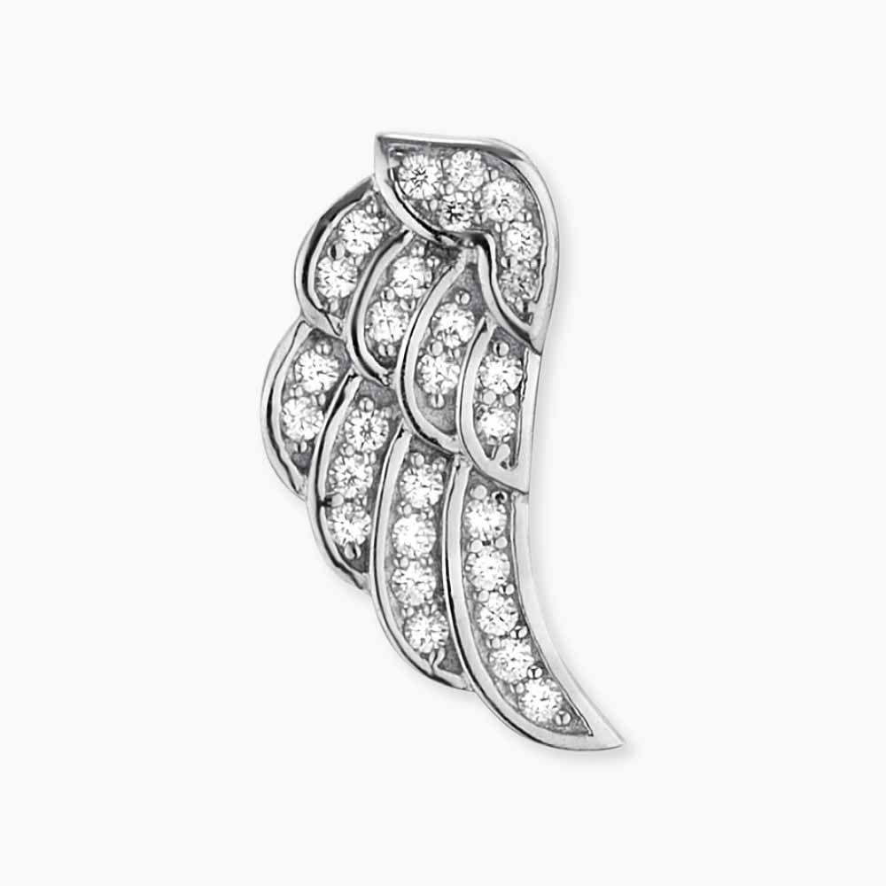 Engelsrufer Flügel orecchini argento 925 ala zirconi