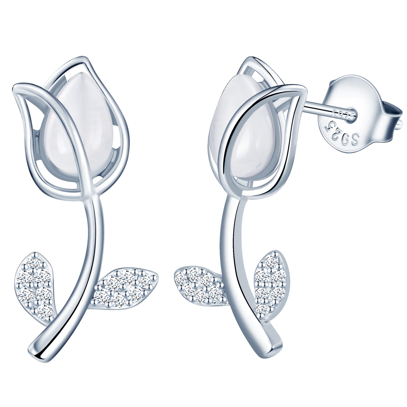 Infinionly Fashion Earrings orecchini tulipano argento 925 fiore