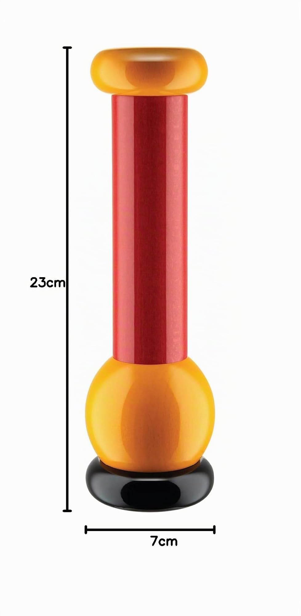 Alessi Twergi MP0210 macinasale pepe legno faggio 23 cm