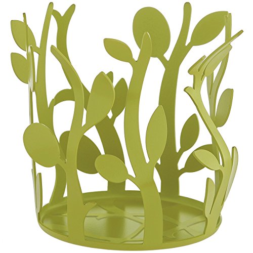 Alessi MSA33 Oliette portabottiglia olio acciaio verde