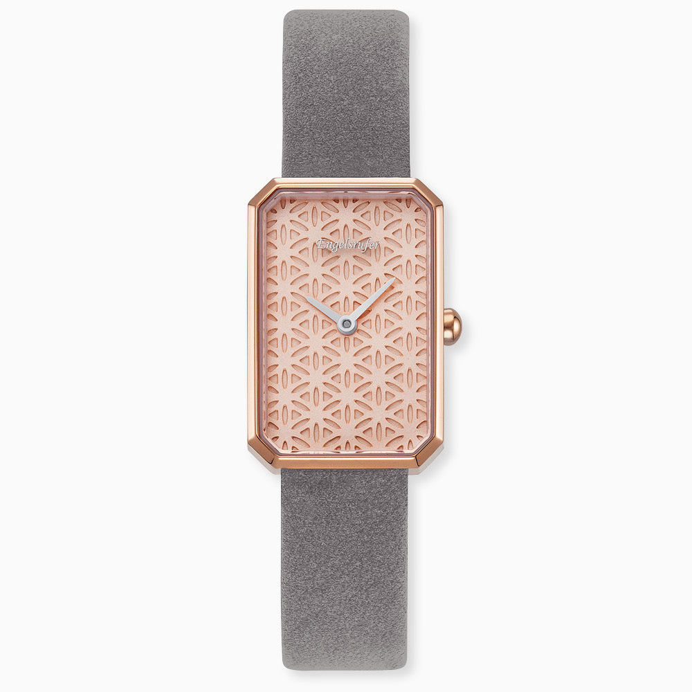 Engelsrufer Uhren orologio donna fiore vita cinturino grigio