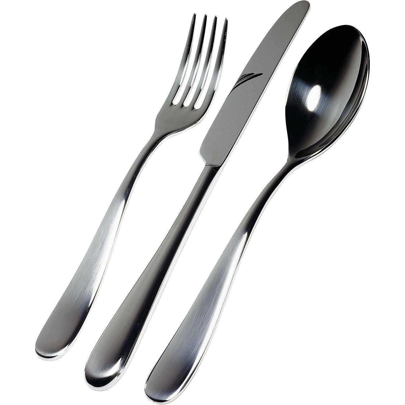 Alessi Nuovo Milano 5180/16 Forchette Dolce Acciaio Set 6 Pz