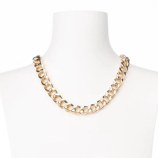 Chic Ad Hoc Collana girocollo groumette oro giallo