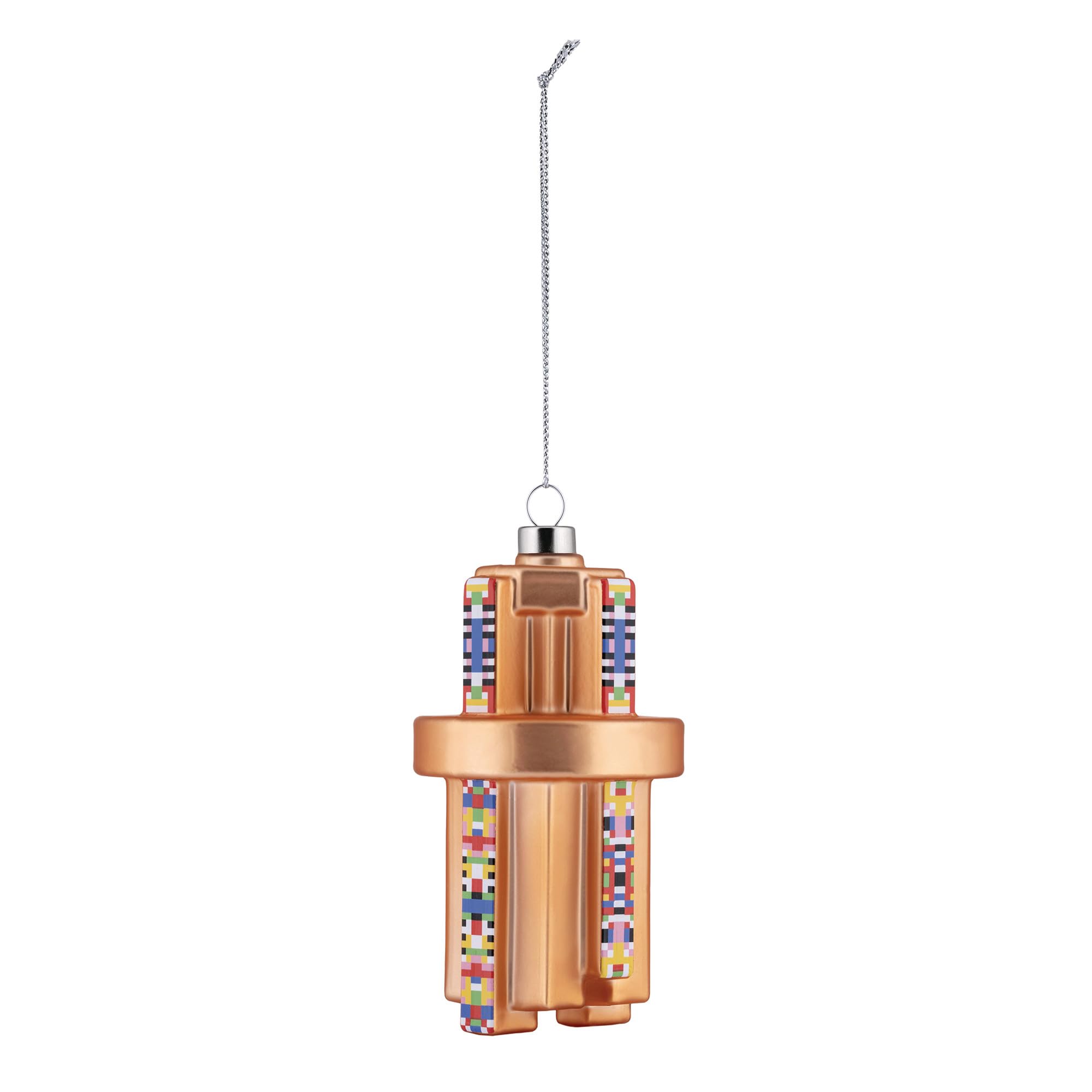 Alessi Holyhedrics Prism ESA06/2 Addobbo Vetro Soffiato 11 cm