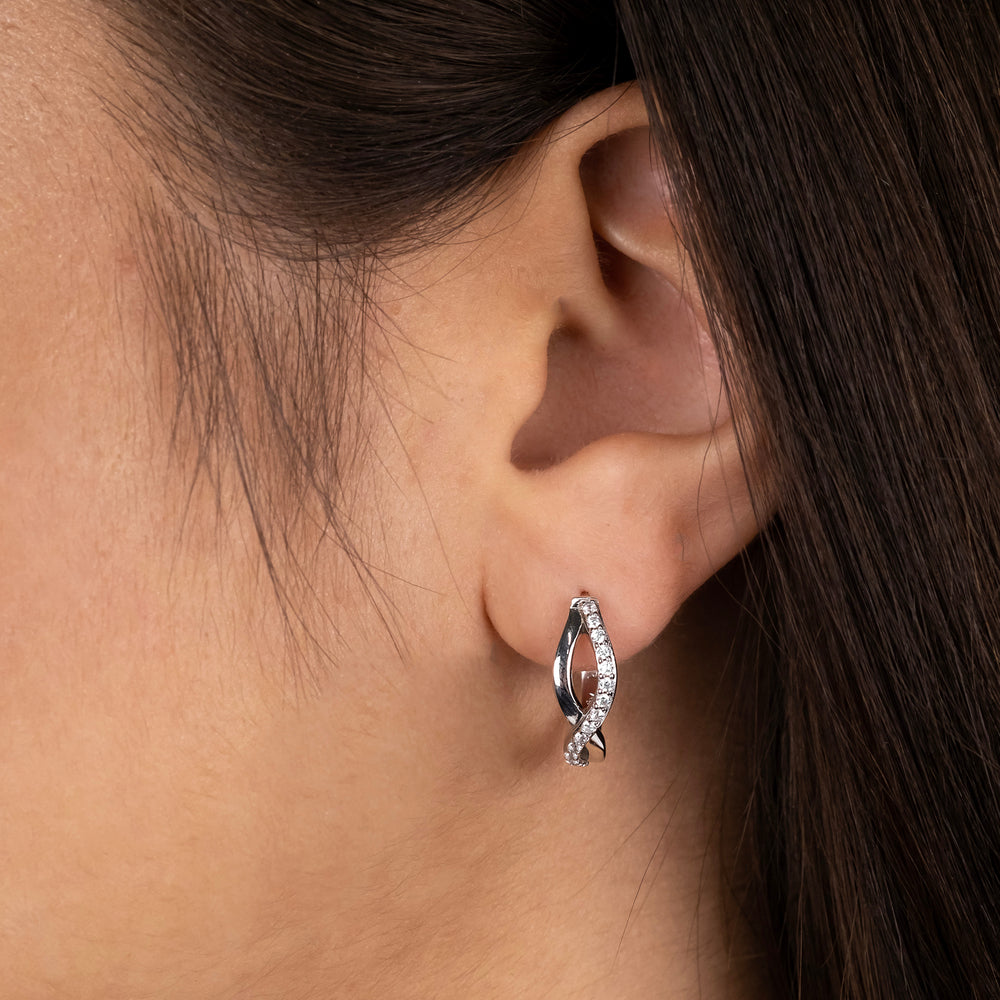 Engelsrufer Paradise creole argento 925 orecchini zirconia