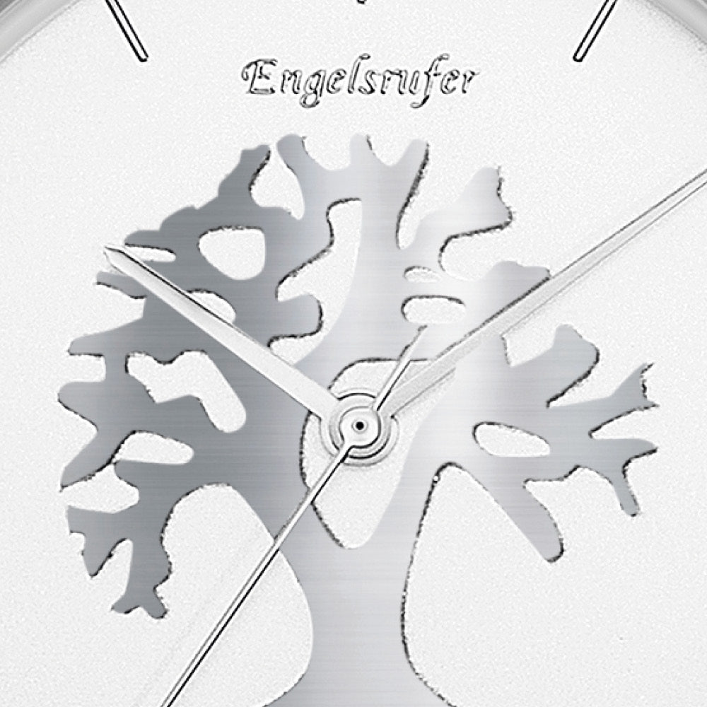 Engelsrufer Lebensbaum orologio acciaio zirconi multicolor